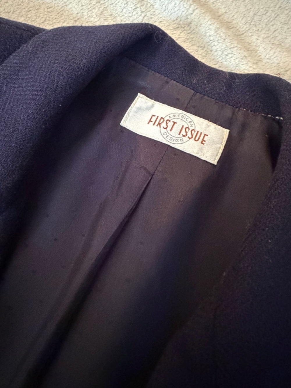 First Issue American Design | Vintage Navy Blazer | M - Picture 9 of 16